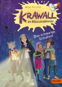 Couverture du livre : Krawall im Klassenzimmer – Das schaurige Schulfest – 9783407814142 - sur www.promoculture.lu
