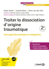 Couverture du livre : Traiter la dissociation d&rsquo;origine traumatique – 9782807375123 - sur www.promoculture.lu
