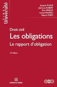 Couverture du livre : Droit civil. Les obligations – 9782247249046 - sur www.promoculture.lu