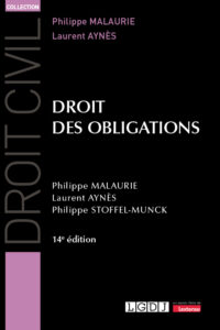 Couverture du livre : Droit des obligations – 9782275163956 - sur www.promoculture.lu
