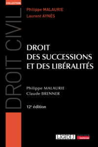 Couverture du livre : Droit des successions et des libéralités – 9782275163833 - sur www.promoculture.lu