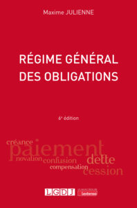Couverture du livre : Régime général des obligations – 9782275165271 - sur www.promoculture.lu