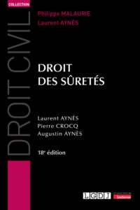 Couverture du livre : Droit des sûretés – 9782275163871 - sur www.promoculture.lu