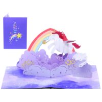 Couverture du livre : Fröhliches Einhorn (Pop-up-Karte) – 8056736374634 - sur www.promoculture.lu