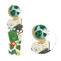 Couverture du livre : Globetrotter (Lesezeichen) – 8056736360095 - sur www.promoculture.lu