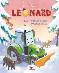 Couverture du livre : Leonard – Ein Traktor rettet Weihnachten – 9783734821653 - sur www.promoculture.lu