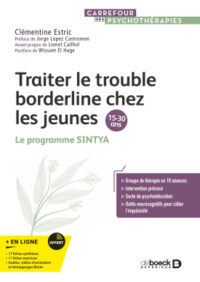 Couverture du livre : Traiter le trouble borderline chez les jeunes (15-30 ans) – 9782807374010 - sur www.promoculture.lu